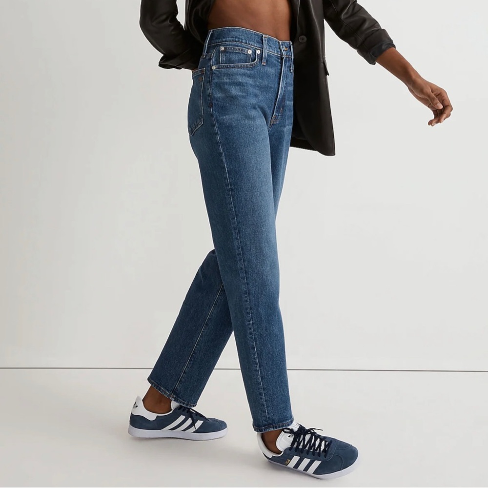 Madewell The Perfect Vintage Straight Jean in Mayfield Wash sz 27